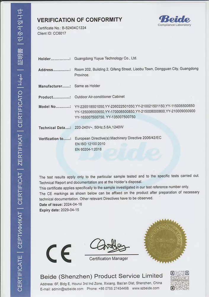 CE Certification